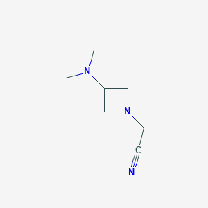 2-(3-(Dimethylamino)azetidin-1-yl)acetonitrile