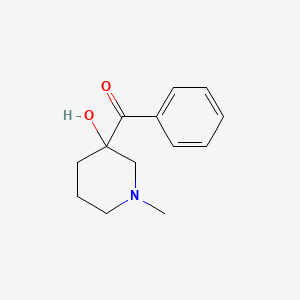 (3-Hydroxy-1-methylpiperidin-3-yl)(phenyl)methanone