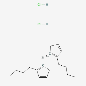 2-Butylcyclopenta-1,3-diene;zirconium(2+);dihydrochloride