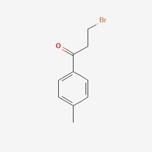 molecular formula C10H11BrO B1281279 3-Bromo-1-(4-methylphenyl)propan-1-one CAS No. 33994-09-1