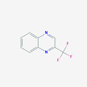 molecular formula C9H5F3N2 B128128 2-(Trifluoromethyl)quinoxaline CAS No. 148853-42-3
