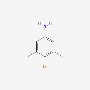 molecular formula C8H10BrN B1281281 4-溴-3,5-二甲基苯胺 CAS No. 59557-90-3
