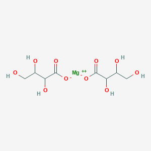 molecular formula C8H14MgO10 B12812837 Magnesium;2,3,4-trihydroxybutanoate 