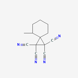 4-Methylspiro(2.5)octane-1,1,2,2-tetracarbonitrile