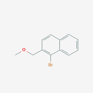 molecular formula C12H11BrO B1281289 1-Bromo-2-(methoxymethyl)naphthalene CAS No. 64689-70-9