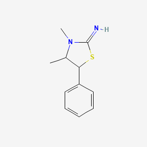 molecular formula C11H14N2S B12812893 Thiadrine CAS No. 944-90-1