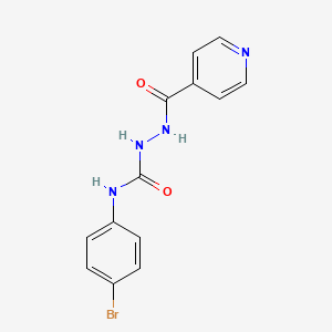 1-(4-Bromophenyl)-3-(pyridine-4-carbonylamino)urea