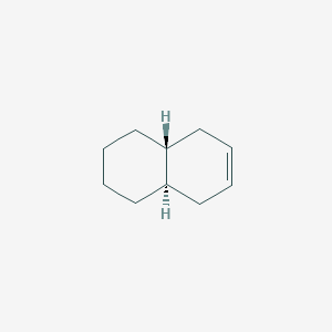 molecular formula C10H16 B1281294 (4aR,8aR)-rel-1,2,3,4,4a,5,8,8a-oCtahydronaphthalene 