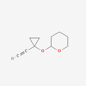 2-(1-Ethynylcyclopropoxy)tetrahydro-2h-pyran