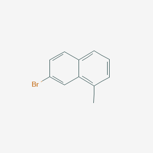 molecular formula C11H9B B1281307 7-溴-1-甲基萘 CAS No. 33295-35-1