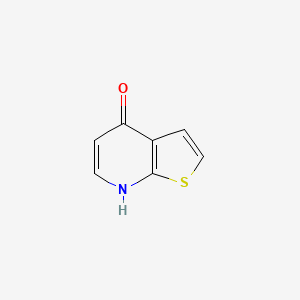 molecular formula C7H5NOS B1281308 Thieno[2,3-b]pyridin-4-ol CAS No. 65075-96-9