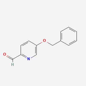 molecular formula C13H11NO2 B1281311 5-(Benzyloxy)pyridine-2-carbaldehyde CAS No. 59781-08-7