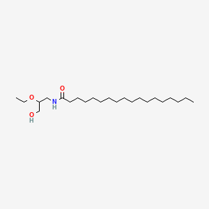 molecular formula C23H47NO3 B12813129 rac-1-Octadecanamido-2-ethoxy-3-hydroxypropane CAS No. 112988-98-4