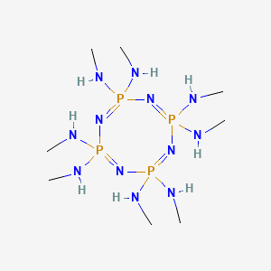 N(2),N(2),N(4),N(4),N(6),N(6),N(8),N(8)-Octamethyl-1,3,5,7,2lambda(5),4lambda(5),6lambda(5),8lambda(5)-tetraazatetraphosphocine-2,2,4,4,6,6,8,8-octamine