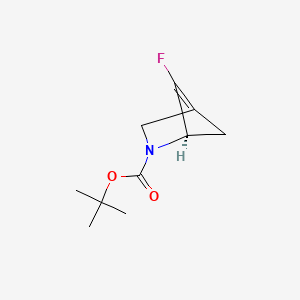 tert-Butyl (R)-5-fluoro-2-azabicyclo[2.1.1]hex-4-ene-2-carboxylate