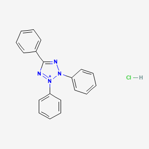 2,3,5-Triphenyltetrazol-2-ium;hydrochloride