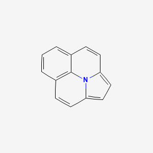 molecular formula C14H9N B12813254 Indolizino[6,5,4,3-ija]quinoline 