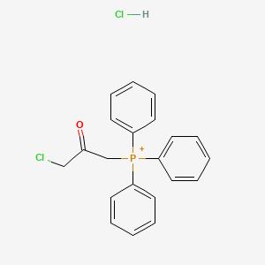 (3-Chloro-2-oxopropyl)-triphenylphosphanium;hydrochloride