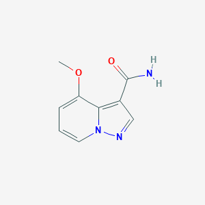 4-Methoxypyrazolo[1,5-a]pyridine-3-carboxamide