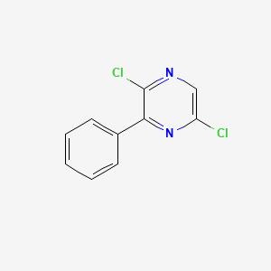 molecular formula C10H6Cl2N2 B1281331 2,5-二氯-3-苯基吡嗪 CAS No. 64163-09-3