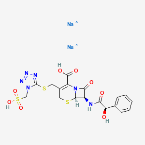 molecular formula C18H18N6Na2O8S3 B12813312 CID 9916466 