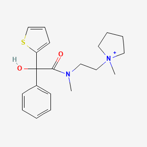 molecular formula C20H27N2O2S+ B12813360 Dotefonium CAS No. 793604-71-4