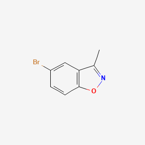 molecular formula C8H6BrNO B1281344 5-溴-3-甲基苯并[d]异恶唑 CAS No. 66033-76-9