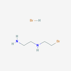 molecular formula C4H12Br2N2 B12813469 N1-(2-Bromoethyl)ethane-1,2-diamine hydrobromide 