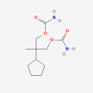 2-Cyclopentyl-2-methyl-1,3-propane-diol dicarbamate