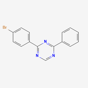 2-(4-Bromophenyl)-4-phenyl-1,3,5-triazine