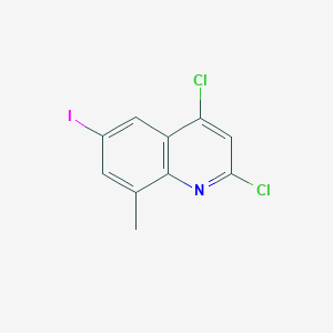 2,4-Dichloro-6-iodo-8-methylquinoline