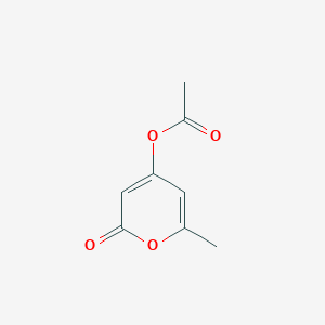 B1281359 6-methyl-2-oxo-2H-pyran-4-yl acetate CAS No. 22073-80-9