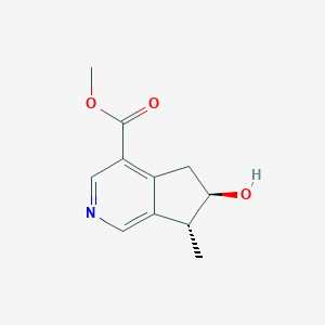 molecular formula C11H13NO3 B128136 Isocantleyine CAS No. 143564-04-9