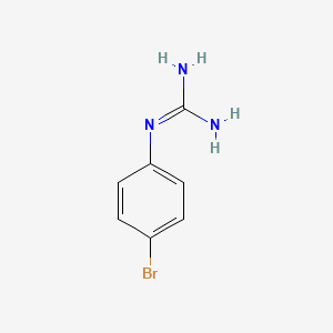 molecular formula C7H8BrN3 B1281363 1-(4-溴苯基)胍 CAS No. 67453-81-0