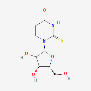 1-[(2R,4R,5R)-3,4-dihydroxy-5-(hydroxymethyl)oxolan-2-yl]-2-sulfanylidenepyrimidin-4-one