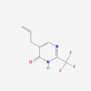 5-prop-2-enyl-2-(trifluoromethyl)-1H-pyrimidin-6-one