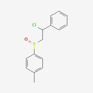 1-(2-Chloro-2-phenylethanesulfinyl)-4-methylbenzene