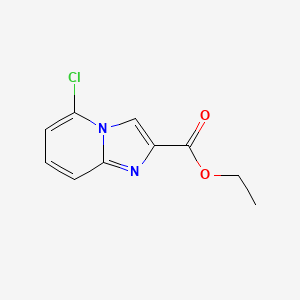 B1281378 Ethyl 5-Chloroimidazo[1,2-a]pyridine-2-carboxylate CAS No. 67625-36-9