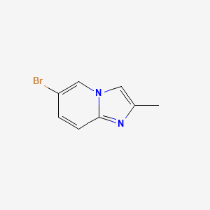 molecular formula C8H7BrN2 B1281379 6-Bromo-2-methylimidazo[1,2-a]pyridine CAS No. 4044-99-9