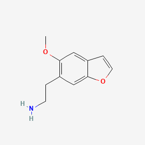 5-Methoxy-6-benzofuranethylamine