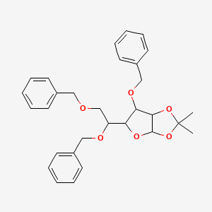 molecular formula C30H34O6 B12813945 Tribenoside impurity A CAS No. 1184939-70-5