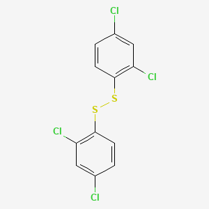 molecular formula C12H6Cl4S2 B12813999 Bis(2,4-dichlorophenyl) disulfide CAS No. 15433-50-8