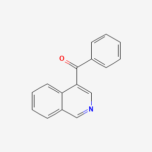 molecular formula C16H11NO B1281411 4-苯甲酰异喹啉 CAS No. 20335-71-1