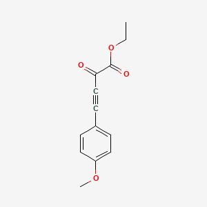 Ethyl 4-(4-methoxyphenyl)-2-oxobut-3-ynoate