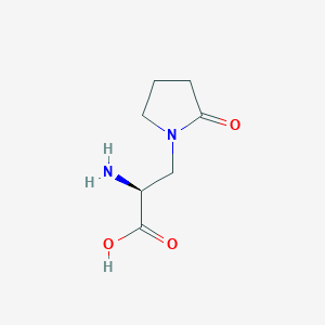 (S)-2-Amino-3-(2-oxopyrrolidin-1-yl)propanoic acid