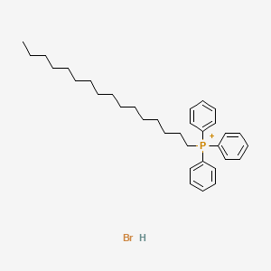 Hexadecyl(triphenyl)phosphanium;hydrobromide