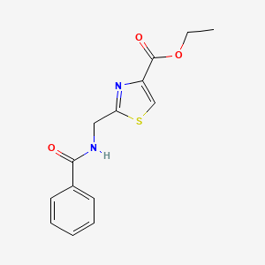 Ethyl 2-(benzamidomethyl)-1,3-thiazole-4-carboxylate