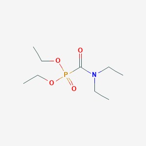 molecular formula C9H20NO4P B12814143 1-diethoxyphosphoryl-N,N-diethylformamide CAS No. 15175-91-4