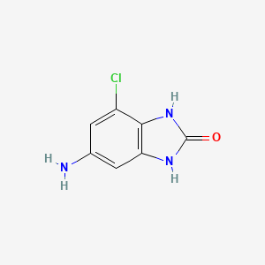 6-Amino-4-chloro-1H-benzo[d]imidazol-2(3H)-one