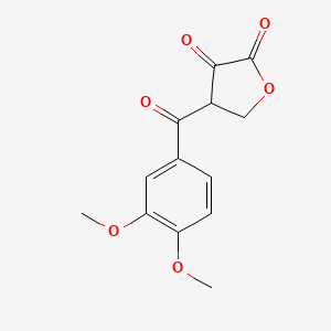 4-(3,4-Dimethoxybenzoyl)dihydro-2,3-furandione